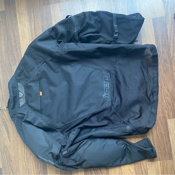 ICON MENS MESH RIDING JACKET - Picture 4 of 4